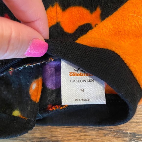 Medium (25lbs & Below) Halloween Boo Spooky Dog Outfit - Picture 3 of 3